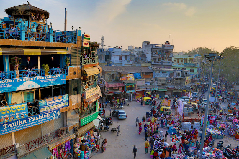 Delhi street view