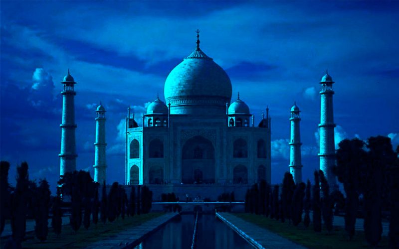 Tajmahal at night